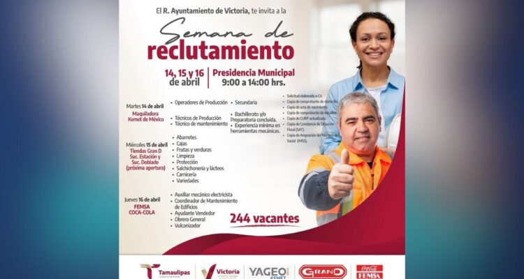 empleos en Ciudad Victoria