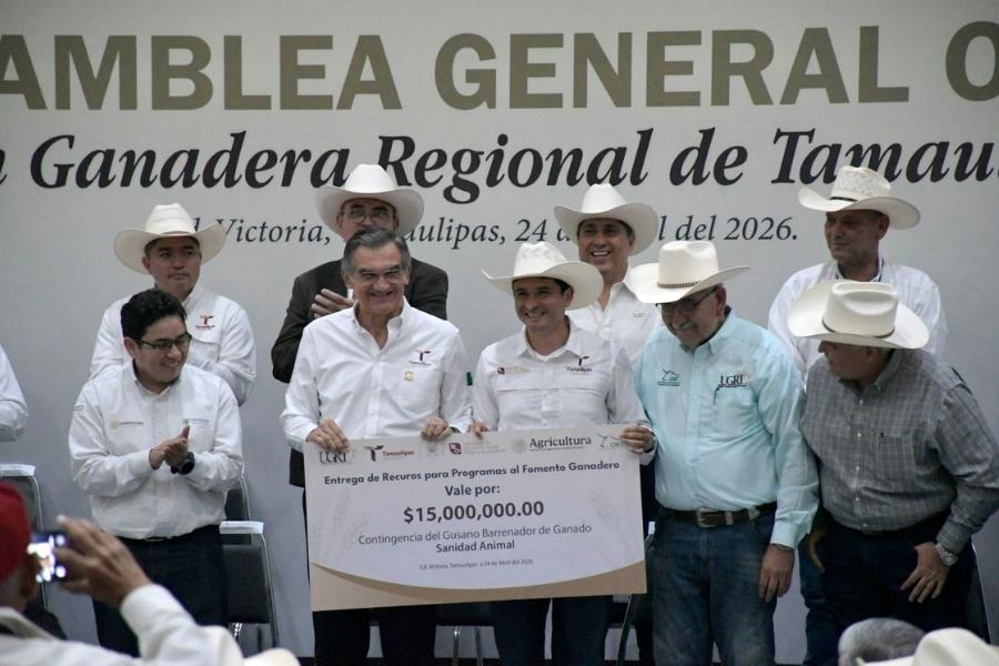 erradicación del gusano barrenador Tamaulipas