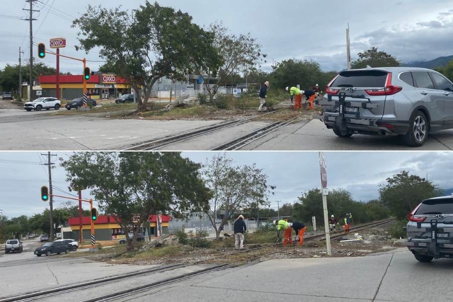 Ferromex obras pluviales Tamaulipas
