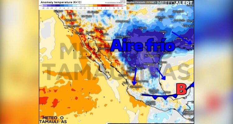 frente frío abril Tamaulipas