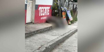 hombre muerto en Antiguo Morelos
