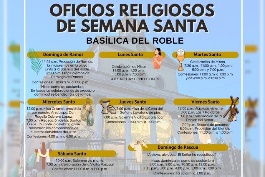 horarios Viacrucis Monterrey 2026