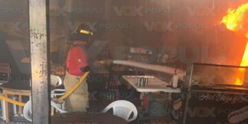 incendio hoy negocio Ciudad Victoria