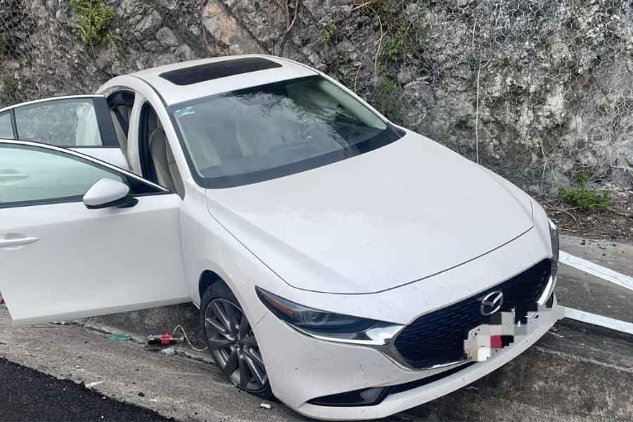 lesionados accidente en la Rumbo Nuevo Victoria (1)