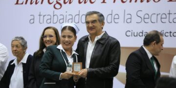 medallas al personal de salud Tamaulipas