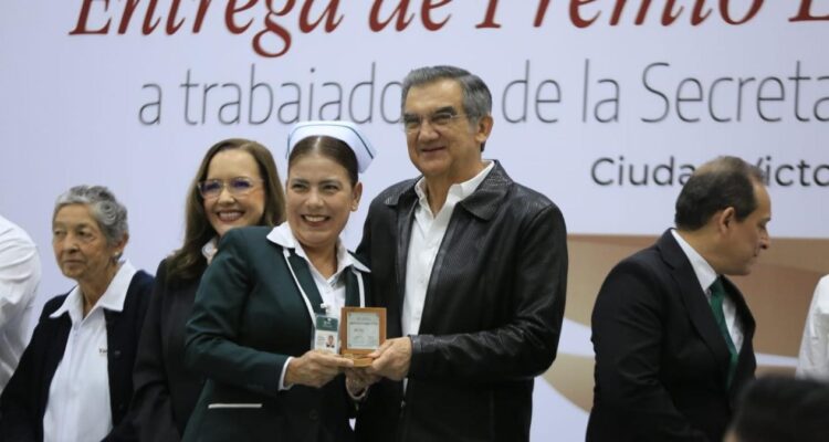 medallas al personal de salud Tamaulipas