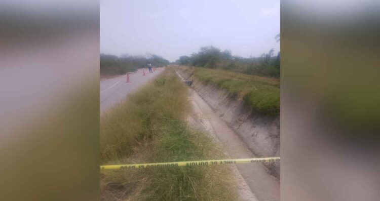 motociclista fallece en El Mante