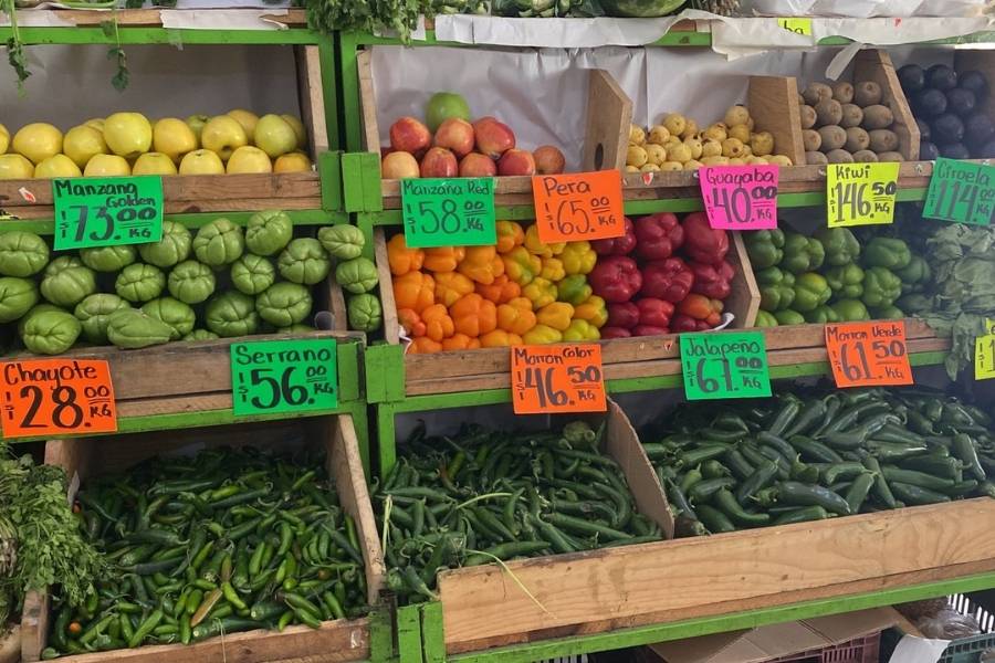 precio del chile y aguacate Ciudad Victoria