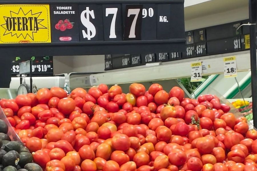 precio del tomate saladet en Ciudad Victoria