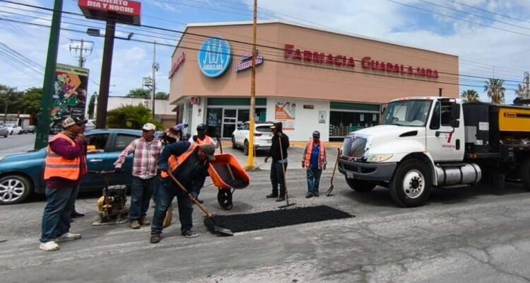 programa de bacheo Ciudad Victoria