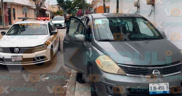 protagoniza fuerte choque en Victoria