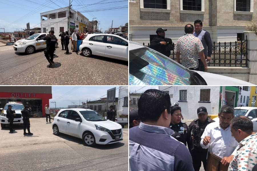 protesta en Fiscalía de Tampico