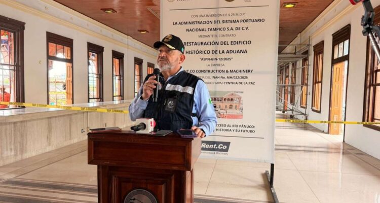 rehabilitación exaduana Marítima Tampico