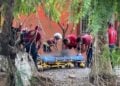 _rescatar a un hombre en El Mante