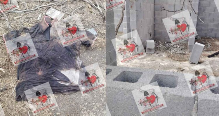 restos humanos en Miguel Alemán