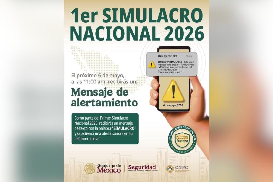 Tampico simulacro nacional 2026