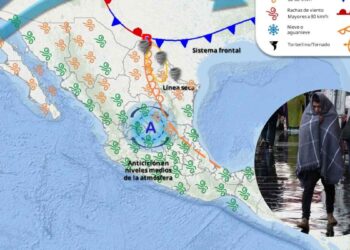 ¿A partir de cuándo comenzará a descender la temperatura debido al ingreso del Frente Frío 48 y en dónde?
