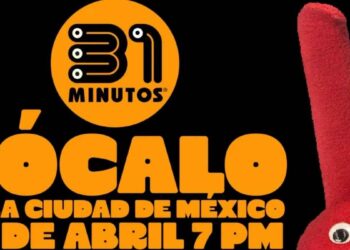¿Cómo llegar y cuál es la duración del concierto de 31 Minutos en el Zócalo de la CDMX