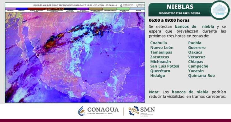 ¿Cuáles municipios de Tamaulipas sufrirán altas temperaturas este 27 de abril?