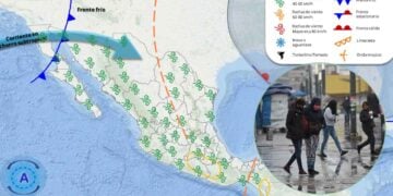 ¿Cuándo entra el nuevo frente frío 46 a México y dónde ocasionará bajas temperaturas?