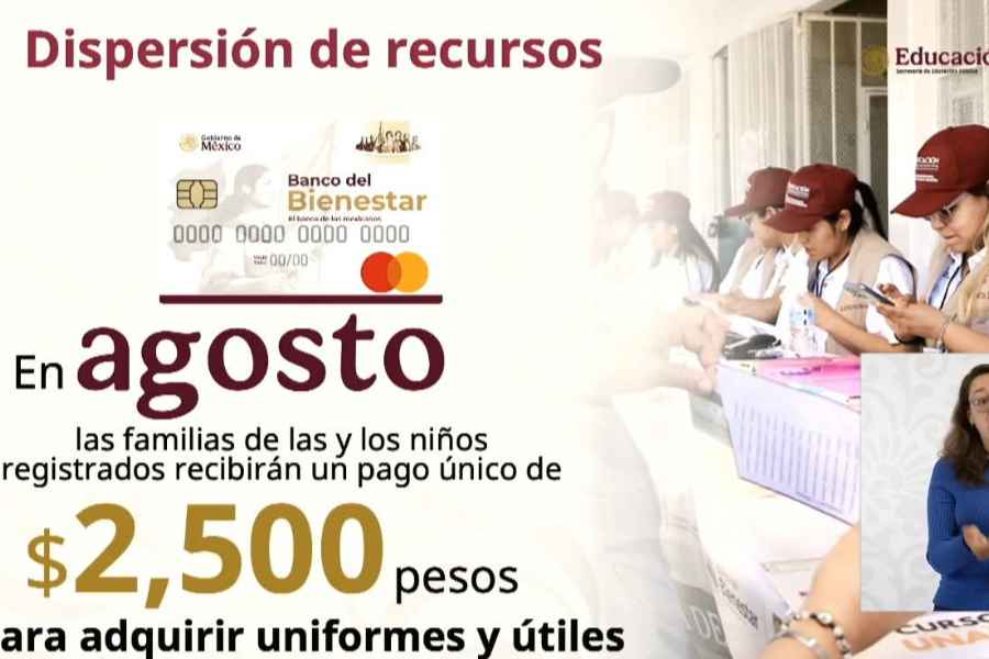 ¿De cuánto será el pago que recibirán los estudiantes de primaria de la Beca Rita Cetina 2026?