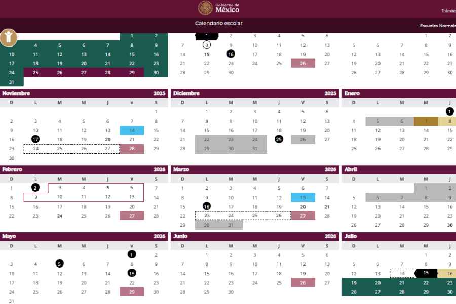 ¿Habrá tres 'megapuentes' para estudiantes en mayo 2026, según la SEP?