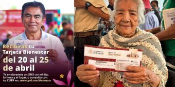 ¿Hasta qué día tendrán los adultos mayores para recibir la tarjeta de la Pensión Bienestar 2026 en este mes de abril?