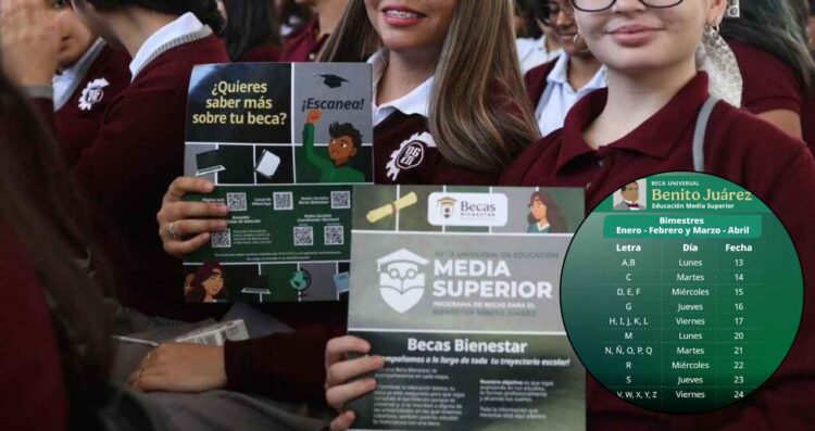 ¿Qué beneficiarios de la Beca Benito Juárez 2026 obtendrán su pago del 20 al 24 de abril?