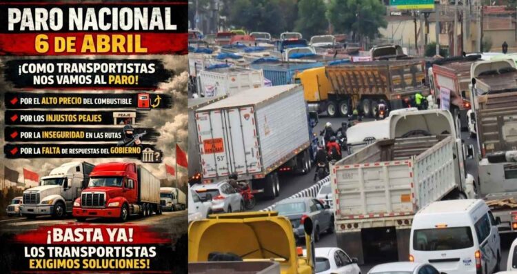 ¿Qué carreteras se verán afectadas por el megabloqueo de transportistas hoy 6 de abril?