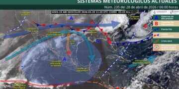 ¿Qué estados esperan lluvias y granizo en medio del ambiente caluroso?