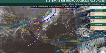 ¿Se esperan tormentas y bajas temperaturas debido al frente frío 43 hoy?