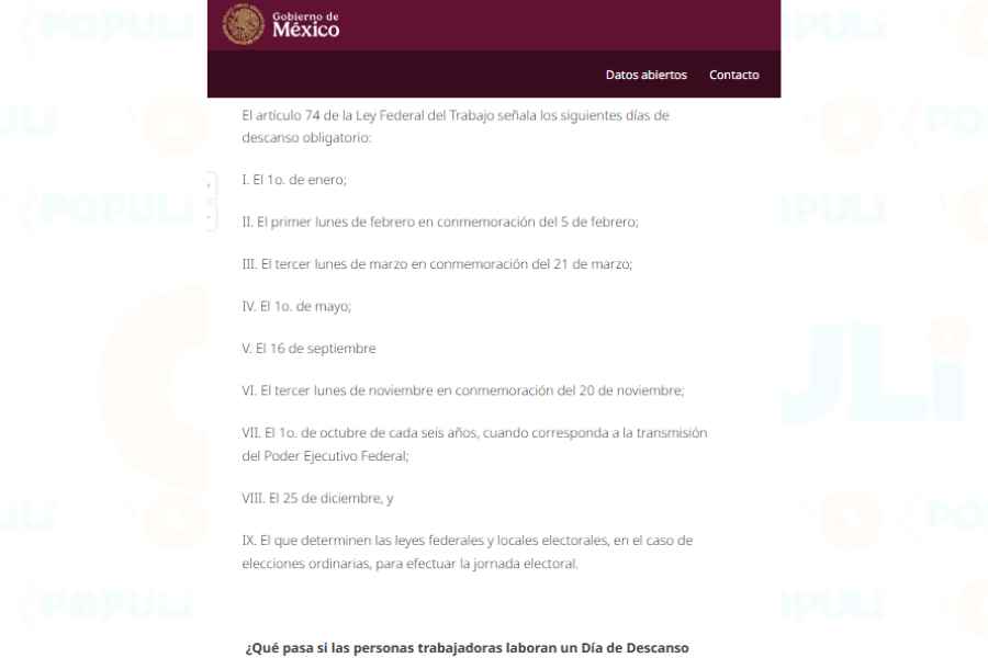 ¿Te deben pagar doble si te toca trabajar el Jueves y Viernes Santo, según la LFT?