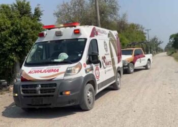 accidente de motocicleta ejido El Potosí