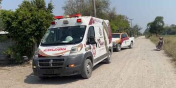 accidente de motocicleta ejido El Potosí