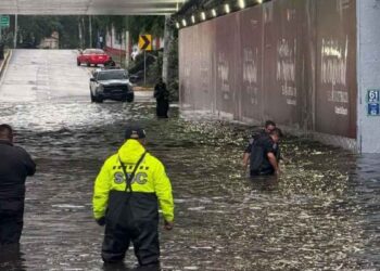 Activan alerta amarilla por fuertes lluvias en las 16 alcaldías de la Ciudad de México