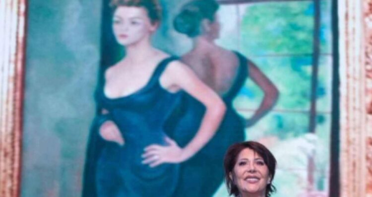 Alejandra Guzmán revela que heredó el cuadro de Silvia Pinal