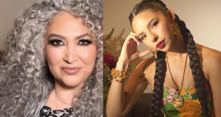 Amanda Miguel evita hablar de Ángela Aguilar tras polémica