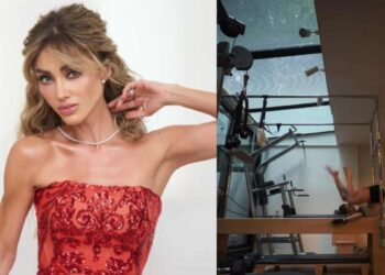 Anahí preocupa a sus fans tras sufrir caída durante rutina de pilates