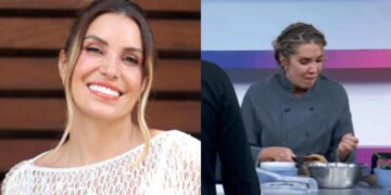 Andrea Escalona sufre accidente en ensayo de “Hoy soy el chef”