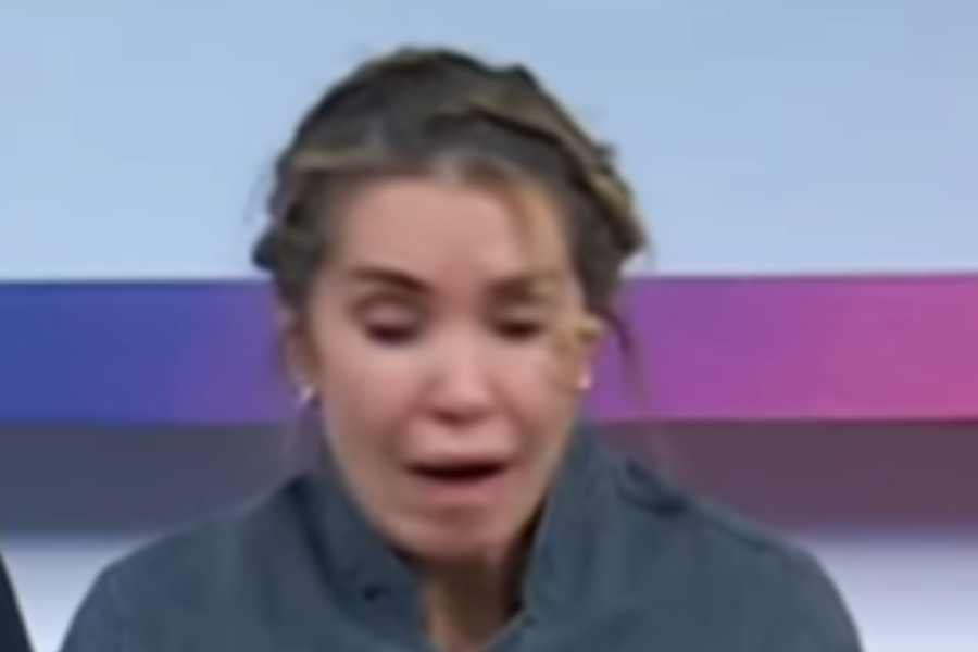 Andrea Escalona sufre accidente en ensayo de “Hoy soy el chef”