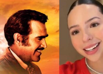 Ángela Aguilar divide opiniones por dueto con Vicente Fernández