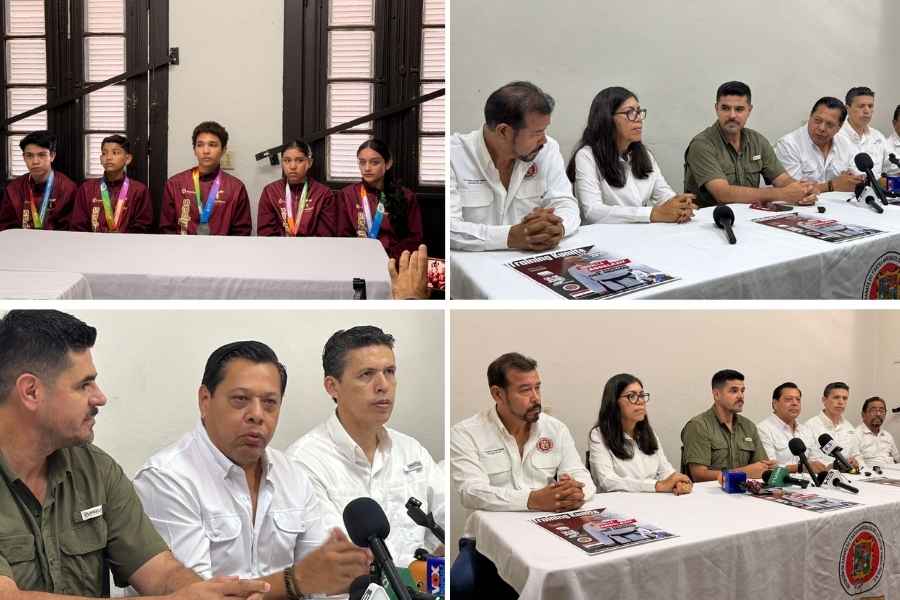Anuncian seminario nacional de karate 2026 en la Expo Tampico, Tamaulipas