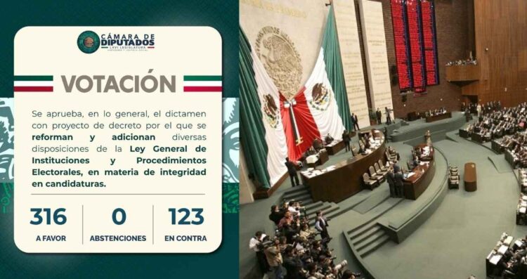 Aprueban en lo general crear comisión para analizar probable relación de candidatos con el crimen organizado