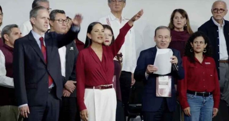 Ariadna Montiel asume como presidenta nacional de Morena