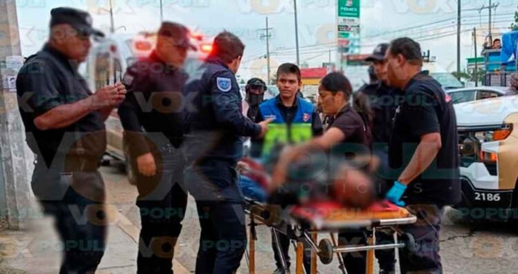 Guardia Estatal lesionado Altamira