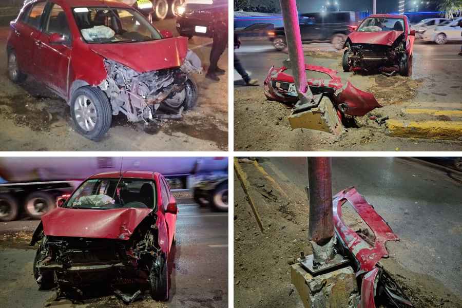 Automovilista poste en Altamira (1)