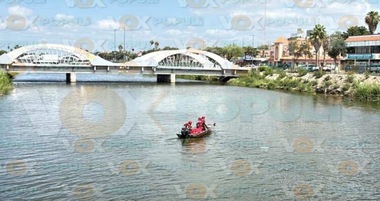 Autoridades continúan búsqueda de persona presuntamente ahogada en el Canal Anzaldúas en Reynosa, Tamaulipas