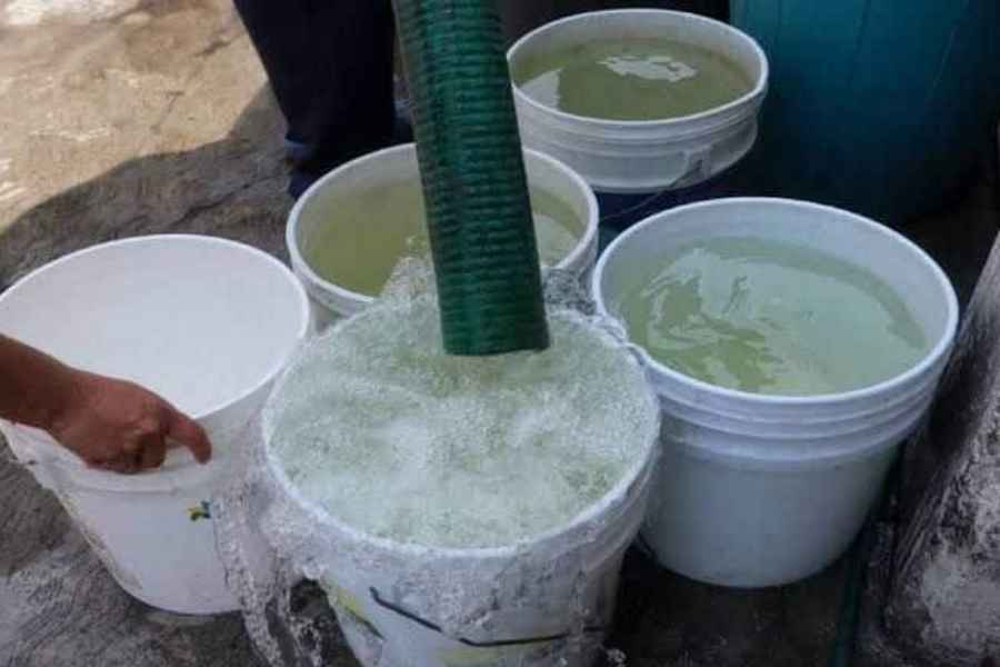 Baja captación en “La Peñita” complica abasto de agua en Ciudad Victoria, Tamaulipas