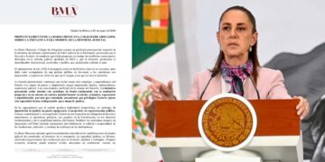 Barra Mexicana rechaza cambios de Claudia Sheinbaum a la reforma judicial