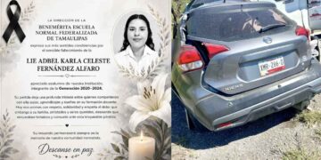 Benemérita Escuela Normal Federalizada de Tamaulipas lamenta fallecimiento de docente en accidente en San Fernando